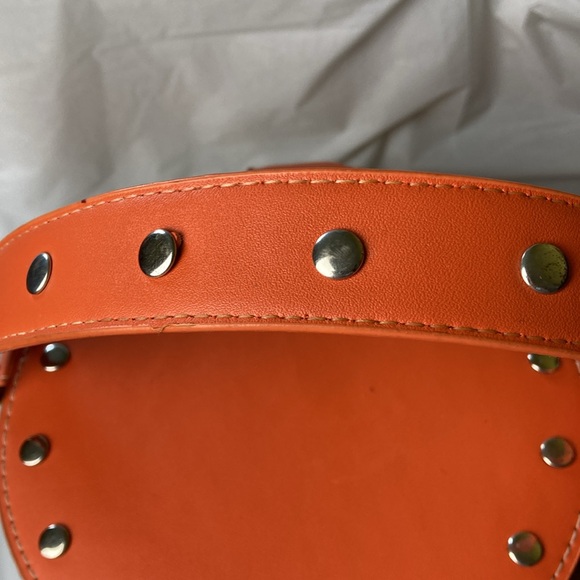 Sun n Sand NWT straw and orange handbag. - Picture 3 of 8